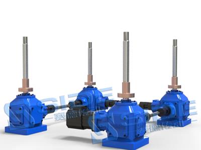 多臺(tái)聯(lián)動(dòng)絲桿升降機(jī)-同步升降機(jī)-同步升降機(jī)